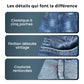 Jean classique à coupe droite pour homme