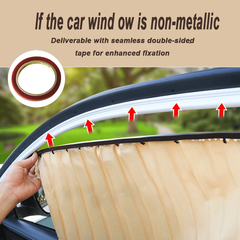 🌥️🔥Pare-soleil magnétique universel pour vitres latérales de voiture🚗