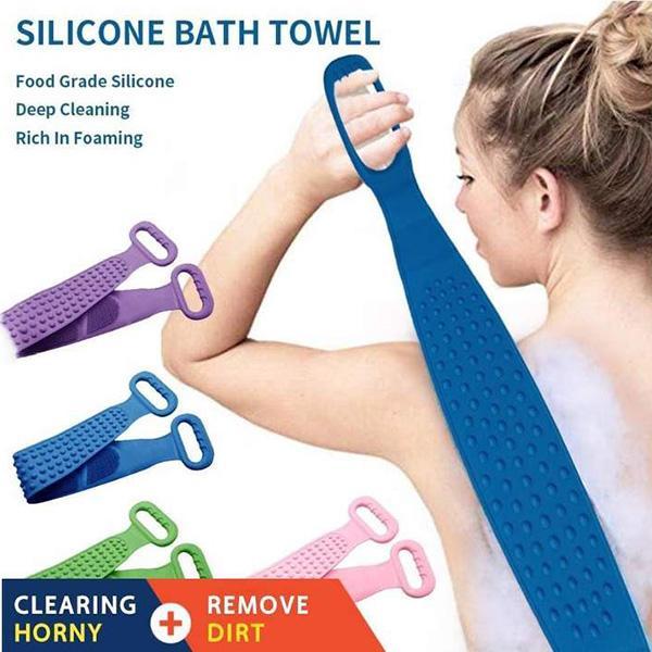 Brosse de Douche pour le Corps en Silicone