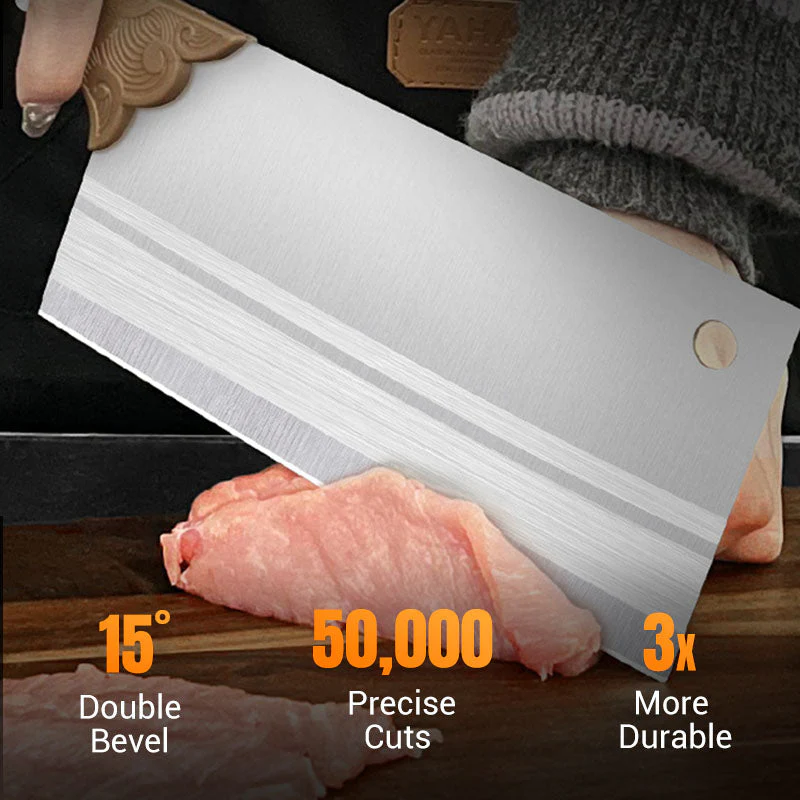 🔥SOLDES EXCEPTIONNELS : 50 % DE RÉDUCTION ! 🔪🌟🍳Couteau de cuisine forgé, tranchant et résistant✂️🥩