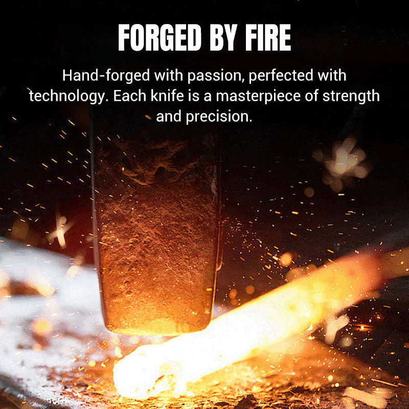 🔥SOLDES EXCEPTIONNELS : 50 % DE RÉDUCTION ! 🔪🌟🍳Couteau de cuisine forgé, tranchant et résistant✂️🥩