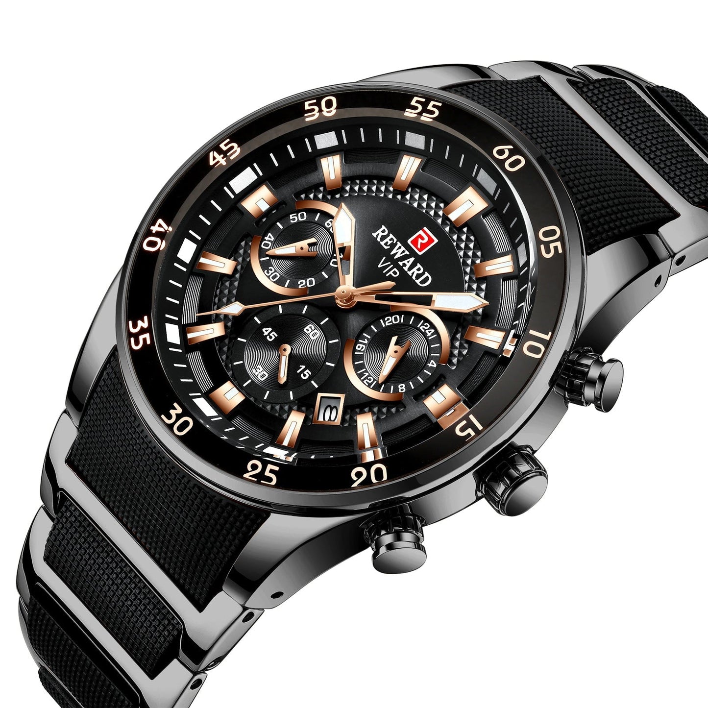 💎Montre à quartz multifonction de luxe pour homme