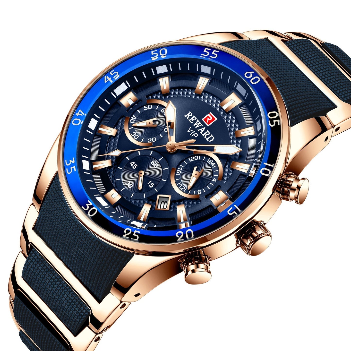 💎Montre à quartz multifonction de luxe pour homme