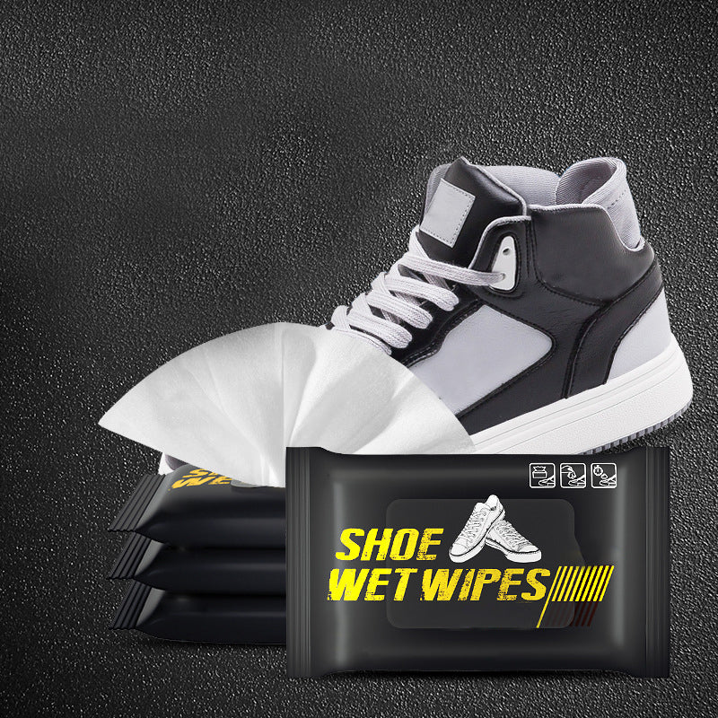 🎉🎉ACHETEZ 2, OFFERT 1 ! 🎉Lingettes humides pour nettoyer les chaussures blanches