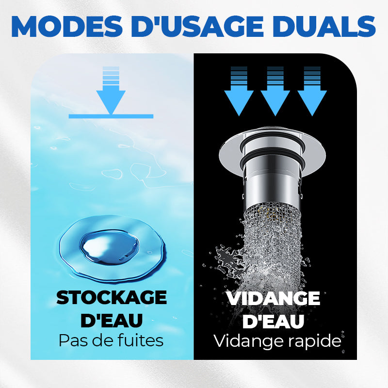 🔥Filtre universel de vidange d'évier💦