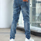 Jean classique à coupe droite pour homme