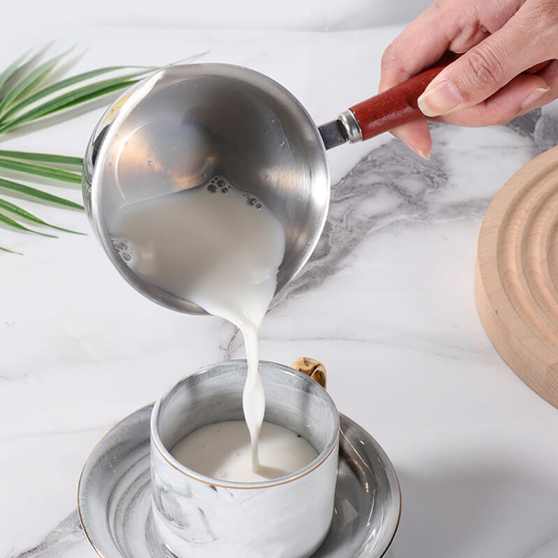 🍯Mini-casserole en acier inoxydable 304 – Idéale pour le beurre, le lait et le café !🍯