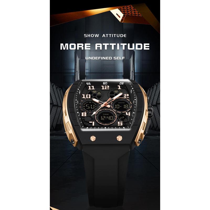 🔥 Vente chaude 50% de réduction 🔥 Conçu pour l’action – Montre sportive automatique lumineuse, résistante à l’eau et aux chocs