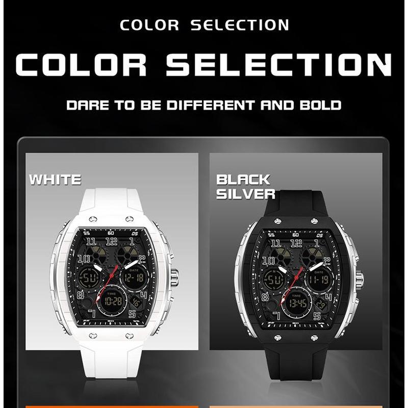 🔥 Vente chaude 50% de réduction 🔥 Conçu pour l’action – Montre sportive automatique lumineuse, résistante à l’eau et aux chocs