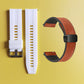 Bracelet de montre en silicone 22 mm + bracelet de montre en cuir