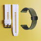 Bracelet de montre en silicone 22 mm + bracelet de montre en cuir