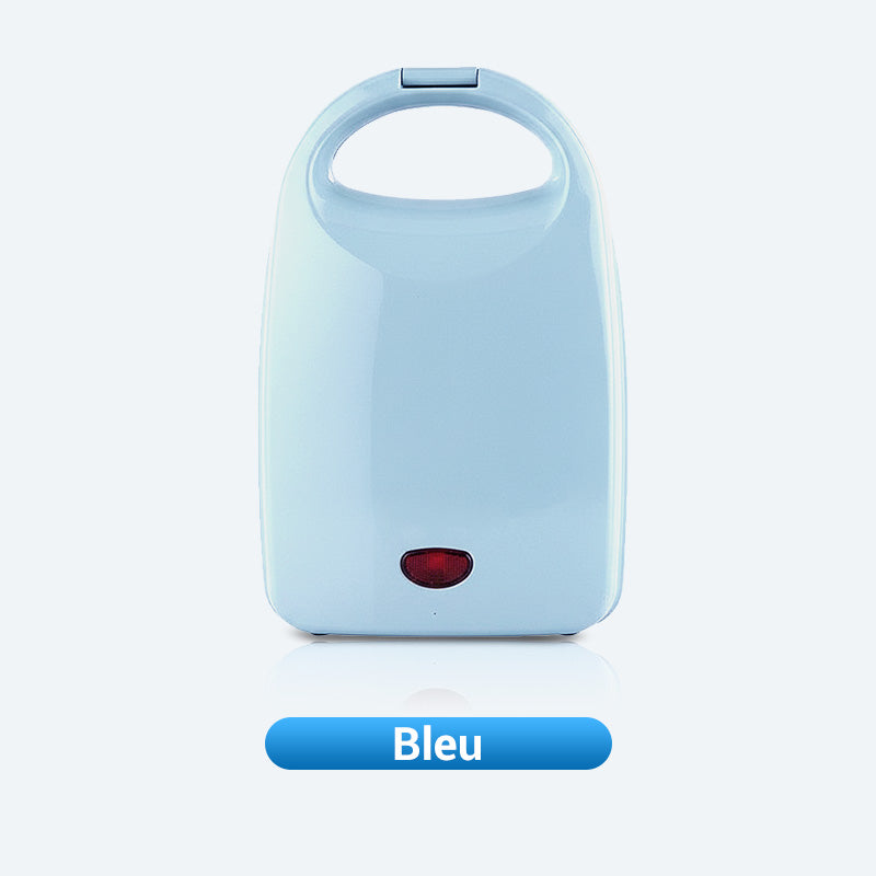 🔥 50% OFF INSTANTANÉ ! 🥪 Machine à Sandwich Multifonction - Chauffage Rapide, Design Compact Bleu/Blanc pour Cuisine et Bureau 💙⚡