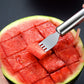 💥OFFRE EXCEPTIONNELLE : 1 + 1 gratuit🔥🍉 Préparez vos fruits sans effort✨ Coupe-fruits et fourchette 2-en-1 – pour servir des fruits rapidement et facilement ! 🍓