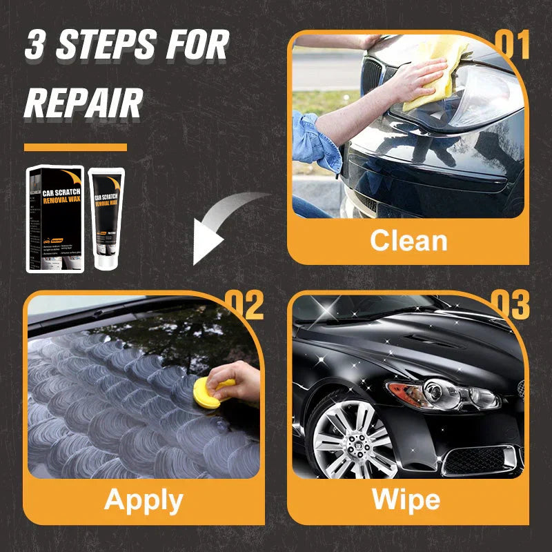 🚗 ACHETEZ-EN 1, OBTENEZ-EN 1 GRATUITEMENT ! ✨ Pâte de réparation pour rayures de voiture – Application facile, séchage rapide et finition invisible 🔧