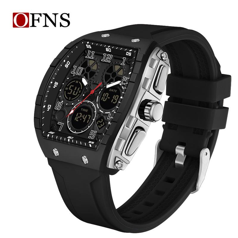 🔥 Vente chaude 50% de réduction 🔥 Conçu pour l’action – Montre sportive automatique lumineuse, résistante à l’eau et aux chocs