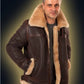 📢📢65 % de réduction !!! ✨VESTE BOMBER EN PEAU DE MOUTON