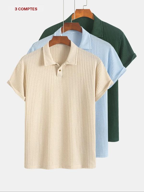 👔🌬️ PROMO FLASH 50% DE RÉDUCTION ! 🧵 Chemise Homme à Manches Courtes en Tissu Maille – Respirante, Légère, Parfaite pour l'Été ou la Superposition ✨