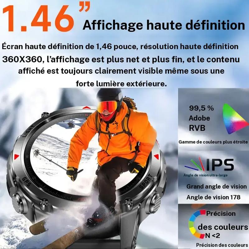 📢📢50% de réduction !! ⏰Montre GPS intelligente pour sports de plein air
