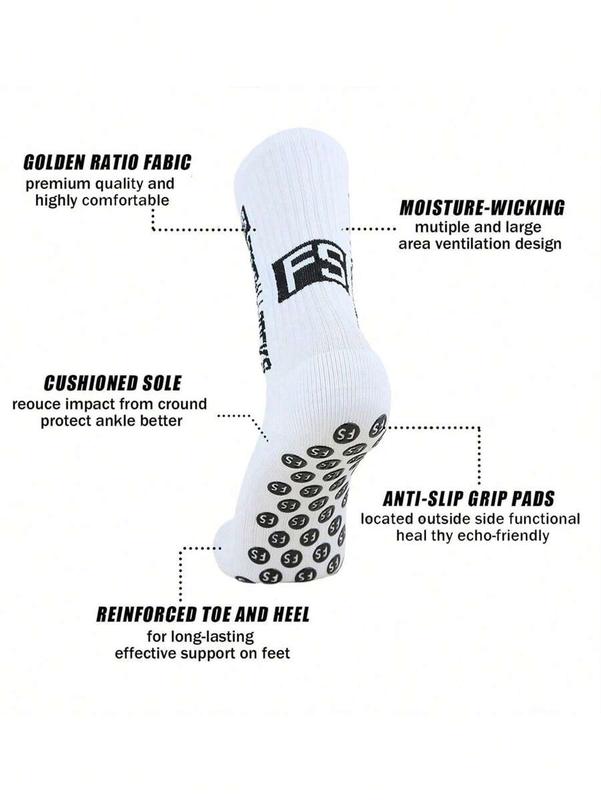 Chaussettes courtes pour hommes, en tissu éponge épais, antidérapantes