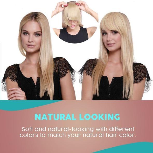 ✨💟Extensions de cheveux sans couture 3D Clip-In Bangs
