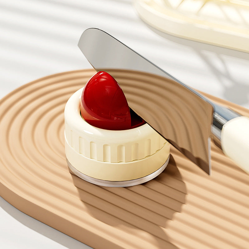 Mini aiguisoir à couteaux avec base à succion