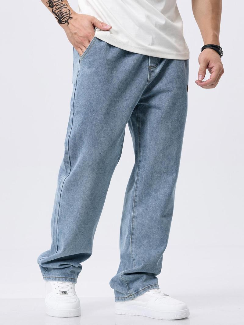 👖 49 % DE RÉDUCTION ! 🕶️ Jean décontracté pour homme – Coupe ample et confortable, denim résistant et style intemporel 👖