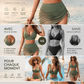 👙 50% DE RÉDUCTION ! 🌸 Ensemble Bikini Taille Haute avec Jupe de Bain – Tissu Séchage Rapide, Maintien Confortable & Style Élégant ☀️