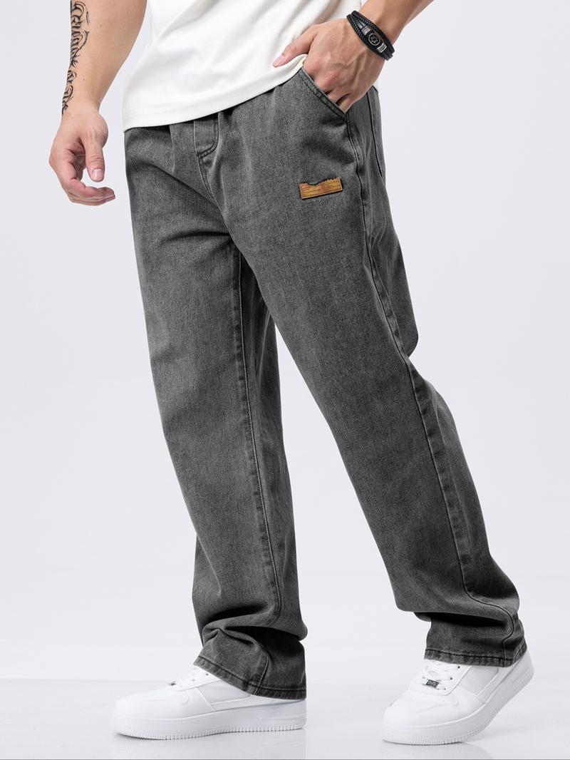👖 49 % DE RÉDUCTION ! 🕶️ Jean décontracté pour homme – Coupe ample et confortable, denim résistant et style intemporel 👖