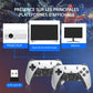 Plus de 40 000 jeux disponibles. Toute nouvelle console de jeux rétro M15. Compatible avec la connexion HDMI 4K. Manettes plug‑and‑play pour jouer sur télévision. Équipée de manettes sans fil 2,4 GHz améliorées.