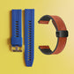 Bracelet de montre en silicone 22 mm + bracelet de montre en cuir