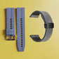 Bracelet de montre en silicone 22 mm + bracelet de montre en cuir