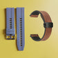 Bracelet de montre en silicone 22 mm + bracelet de montre en cuir