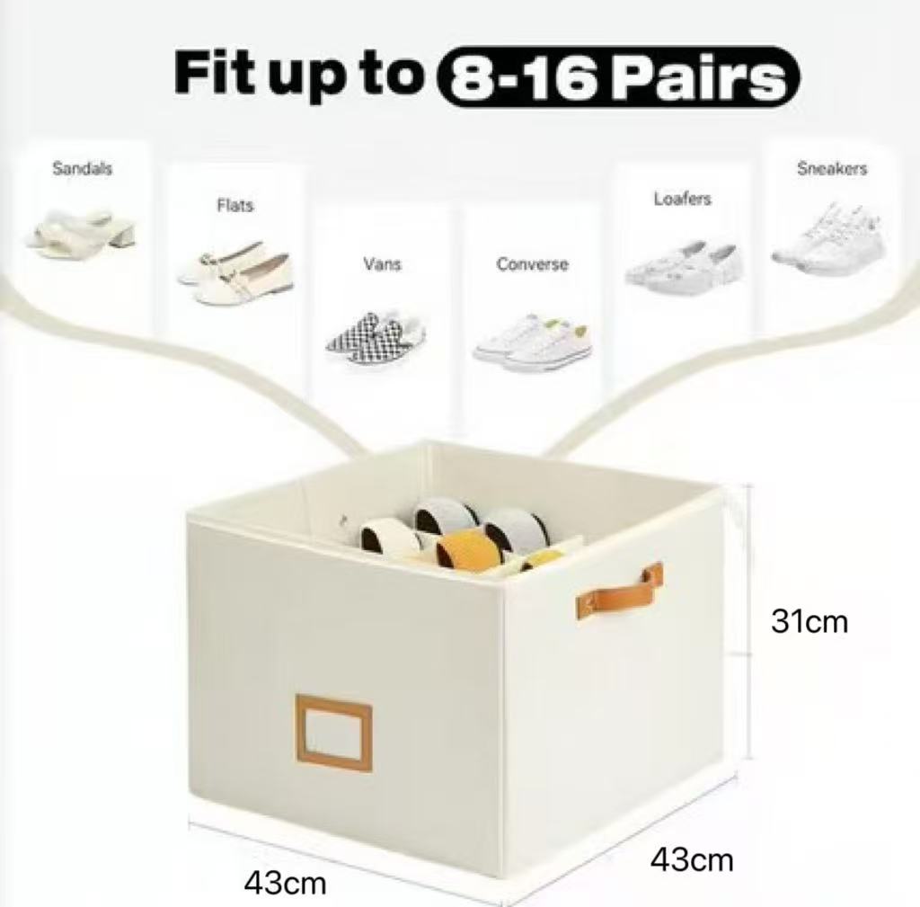 ⏳50% off💥Organisateur de chaussures en tissu, boîte de rangement📢📢5 dernières heures : Grande vente⏰⏰