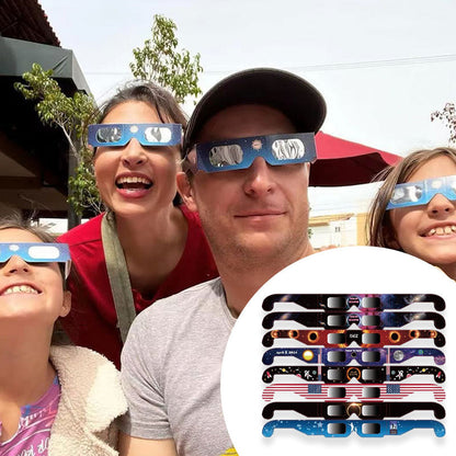 Lunettes d'éclipse solaire certifiées ISO