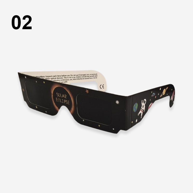 Lunettes d'éclipse solaire certifiées ISO