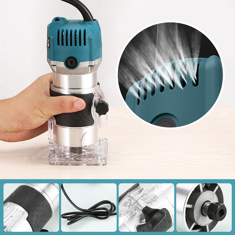🔥40 % de réduction ! 🔥Kit complet de coupe-bordures électriques pour des travaux de menuiserie précis