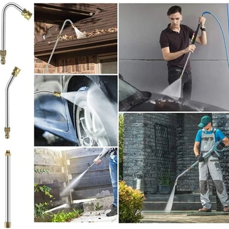 ✨Vente d'été 50% de réduction pour une durée limitée✨🔫Ensemble de baguettes de nettoyage haute pression 4000 PSI