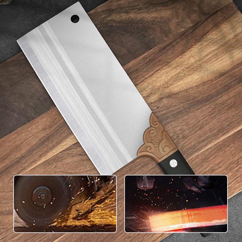 🔥SOLDES EXCEPTIONNELS : 50 % DE RÉDUCTION ! 🔪🌟🍳Couteau de cuisine forgé, tranchant et résistant✂️🥩