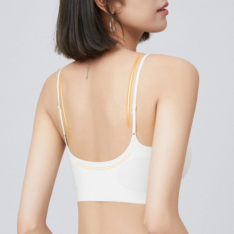 Soutien-gorge push-up sans armatures, respirant et sans coutures pour femmes