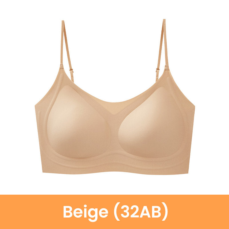 Soutien-gorge push-up sans armatures, respirant et sans coutures pour femmes
