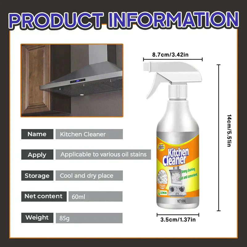 💥💥Achetez 1 obtenez 1 gratuit🔥2025  Hot Sale 🔥Mousse nettoyante multi-usages pour cuisine