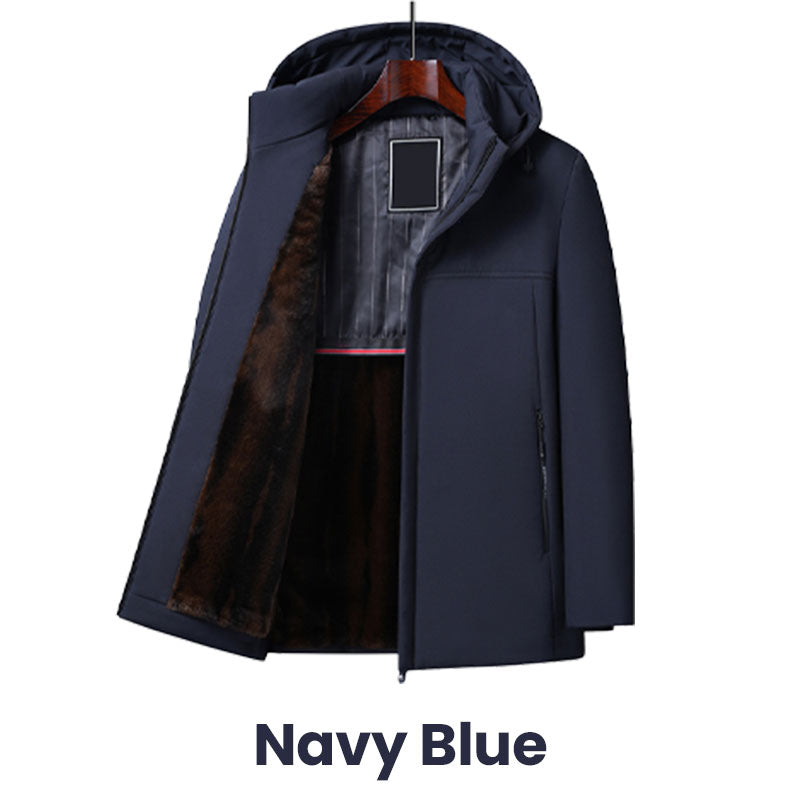 ❄️Offres spéciales hiver❄️Parka thermique épaisse à capuche pour homme