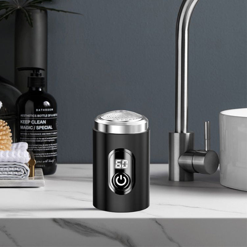 🔥🪒 -50 % aujourd’hui ! Mini rasoir portable rechargeable — Avec affichage numérique & coupe précise ✨💈