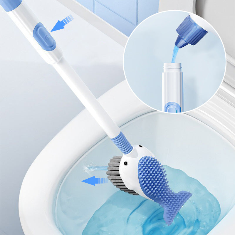 🩵🩵Ensemble de brosses de nettoyage murales à ventouse pour toilettes🩵🩵