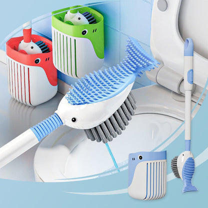 🩵🩵Ensemble de brosses de nettoyage murales à ventouse pour toilettes🩵🩵