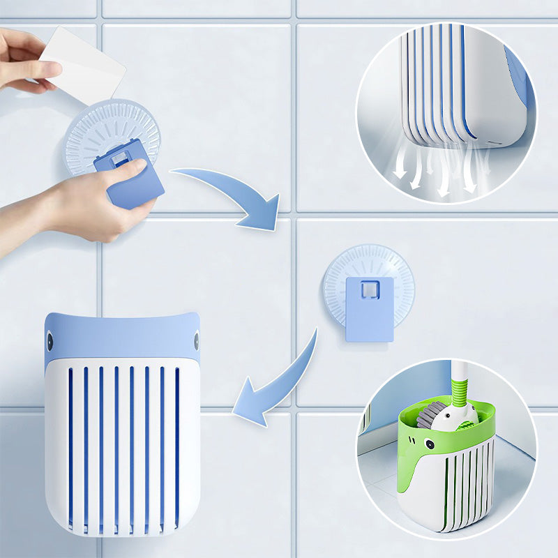🩵🩵Ensemble de brosses de nettoyage murales à ventouse pour toilettes🩵🩵