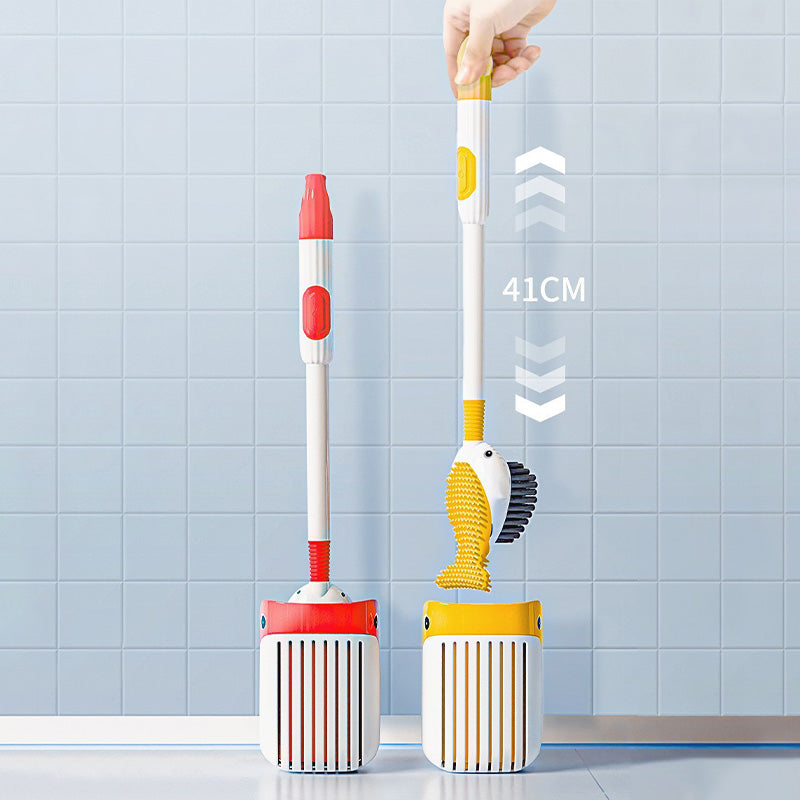 🩵🩵Ensemble de brosses de nettoyage murales à ventouse pour toilettes🩵🩵