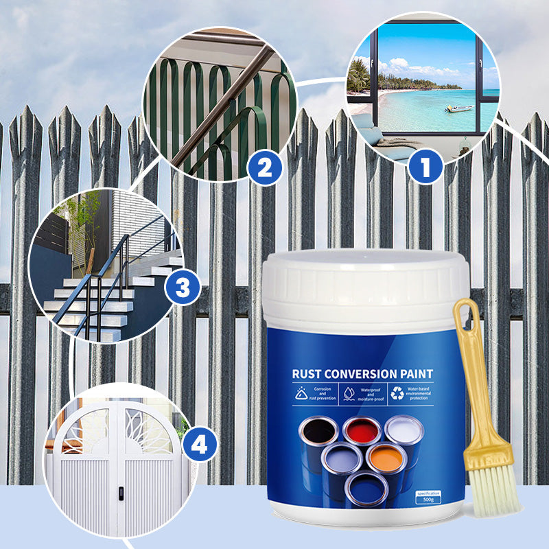 🎉 50% DE RÉDUCTION! 🔥 PEINTURE ANTIROUILLE MÉTALLISÉE – TRANSFORMATION IMMÉDIATE & PROTECTION DURABLE