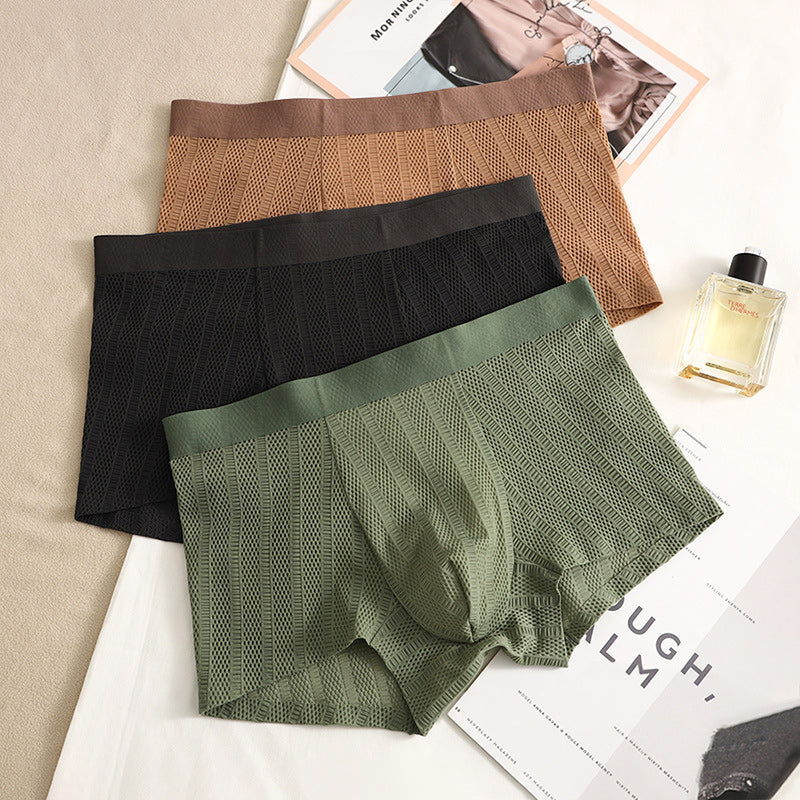 🔥Nouveauté 2025🔥Boxers respirants en jacquard pour hommes
