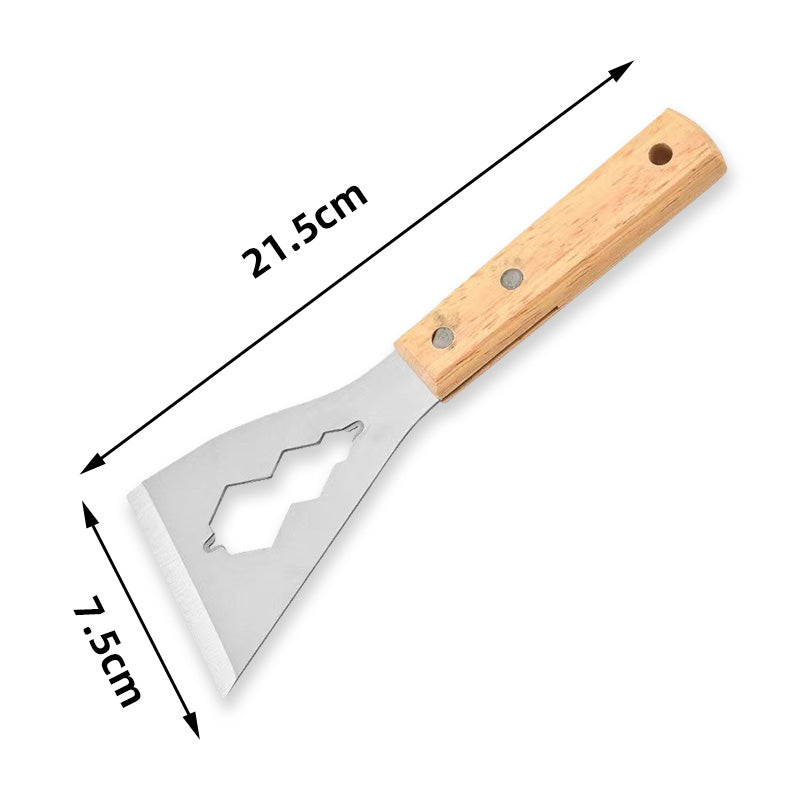 🛠️ ACHETEZ-EN 1, OBTENEZ-EN 1 GRATUIT ! ⚒️ Couteau à Enduire Multifonction – Lame en Acier, Manche en Bois & Parfait pour la Rénovation 🏠